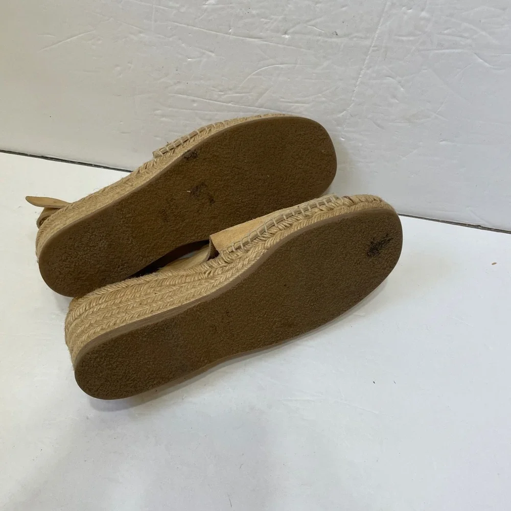 RAG & BONE CALLA WEDGE‎ ESPADRILLES IN DUNE
